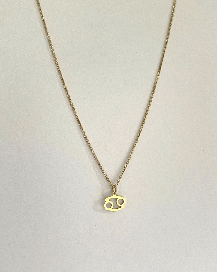 Zodiac Charm Necklace | Sample (No Defects)