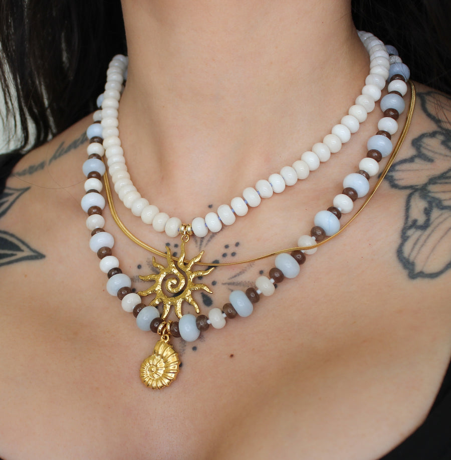 Milly Necklace - Moonstone