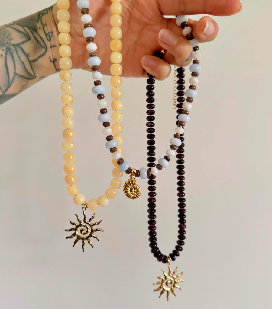 Milly Necklace - Moonstone