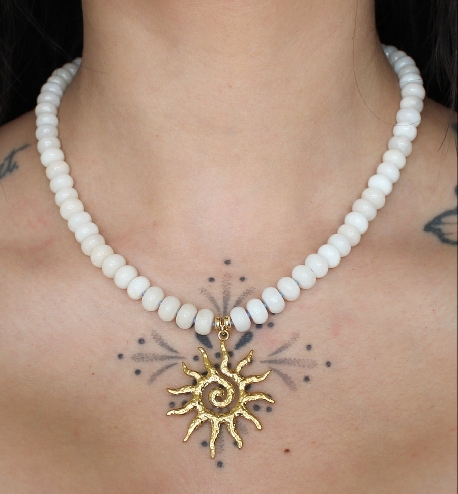 Milly Necklace - Moonstone