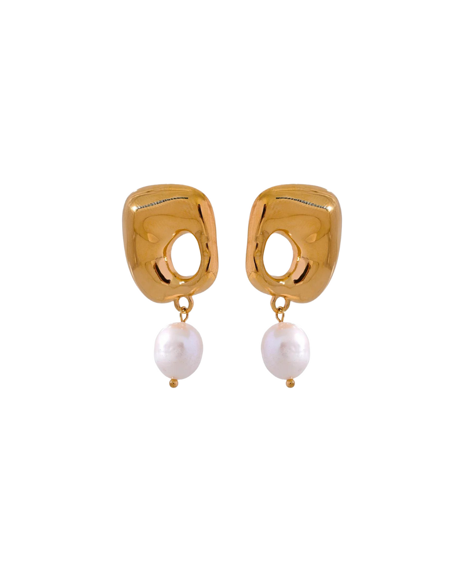 Amatheia Earrings | 18k Gold Plated