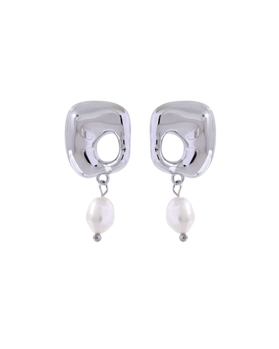 Amatheia Earrings | Silver