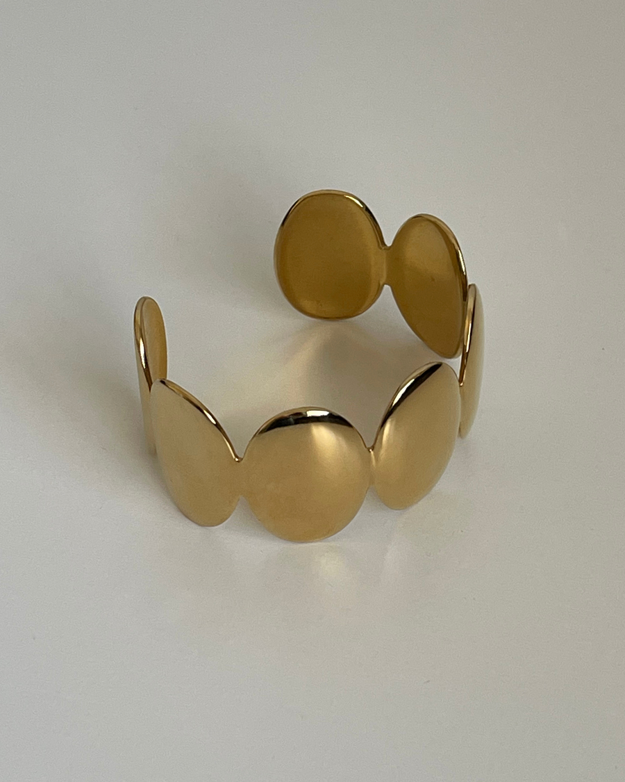 Aspen Bangle | 18k Gold Plated