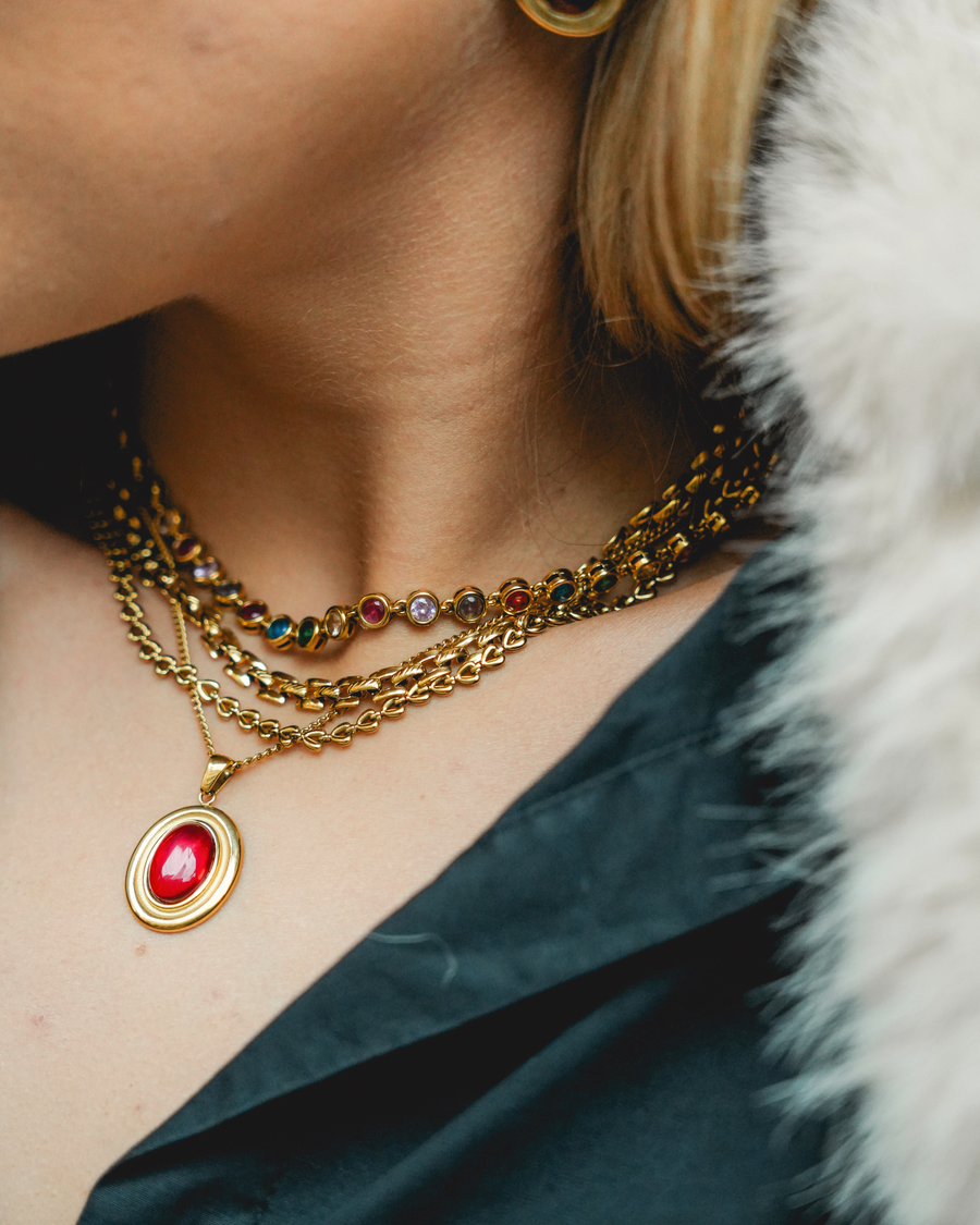 PRE-ORDER | Aura Chain | 18k Gold Plated