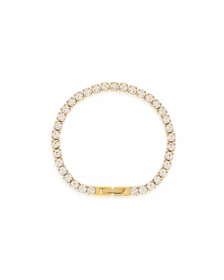 Danće Tennis Bracelet | 18k Gold Plated