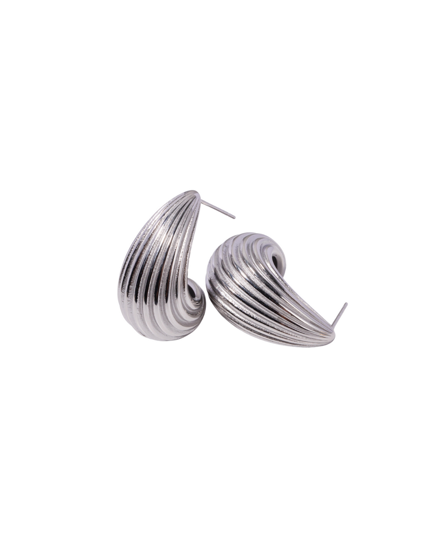Delphine Earrings | Silver
