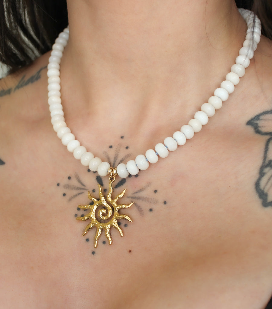 Milly Necklace - Moonstone