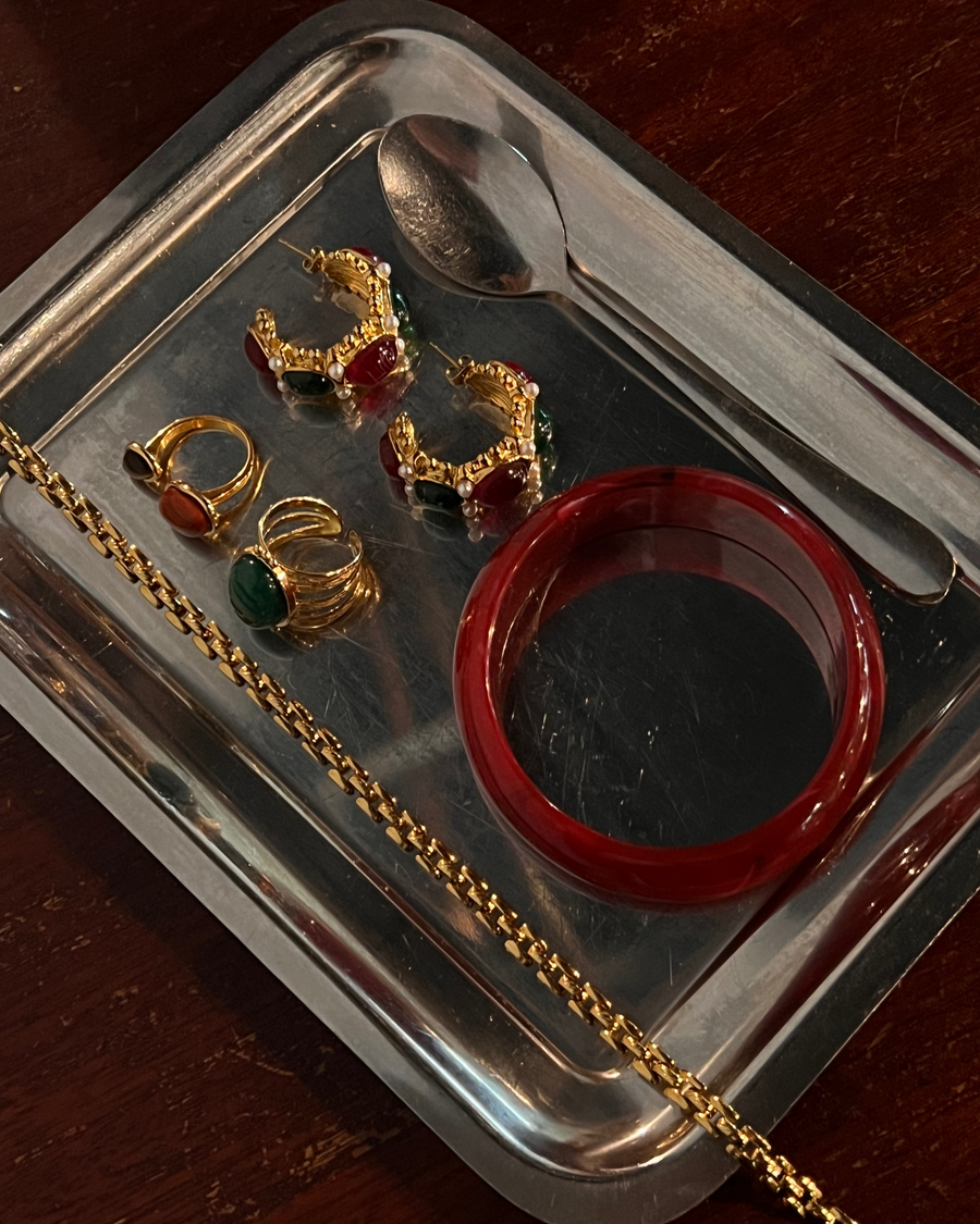 Ember Hoops | 18k Gold Plated