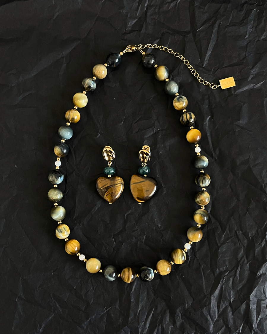 Gaia Necklace | 18k Gold Plated