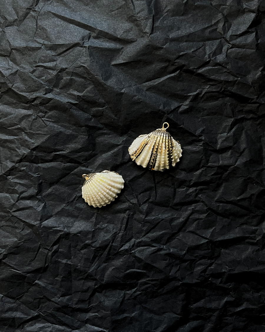 PRE-ORDER | Cockle Shell Charms | 18k Gold Plated