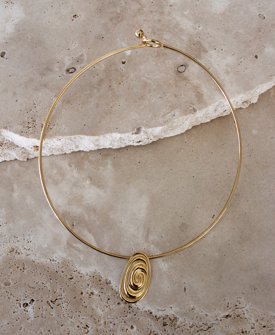Lennon Choker | 18k Gold Plated