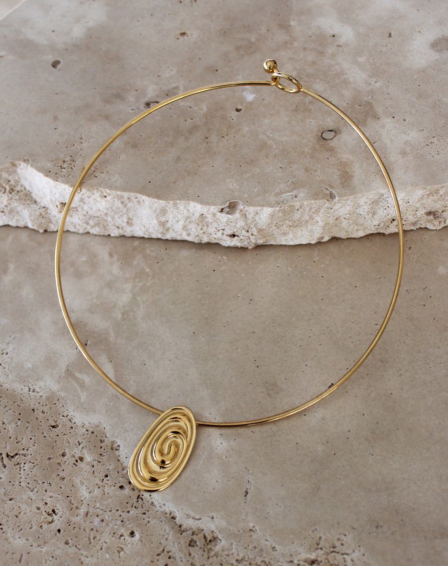 Lennon Choker | 18k Gold Plated