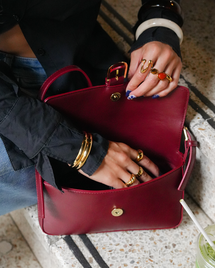 Liora Bangle | 18k Gold Plated