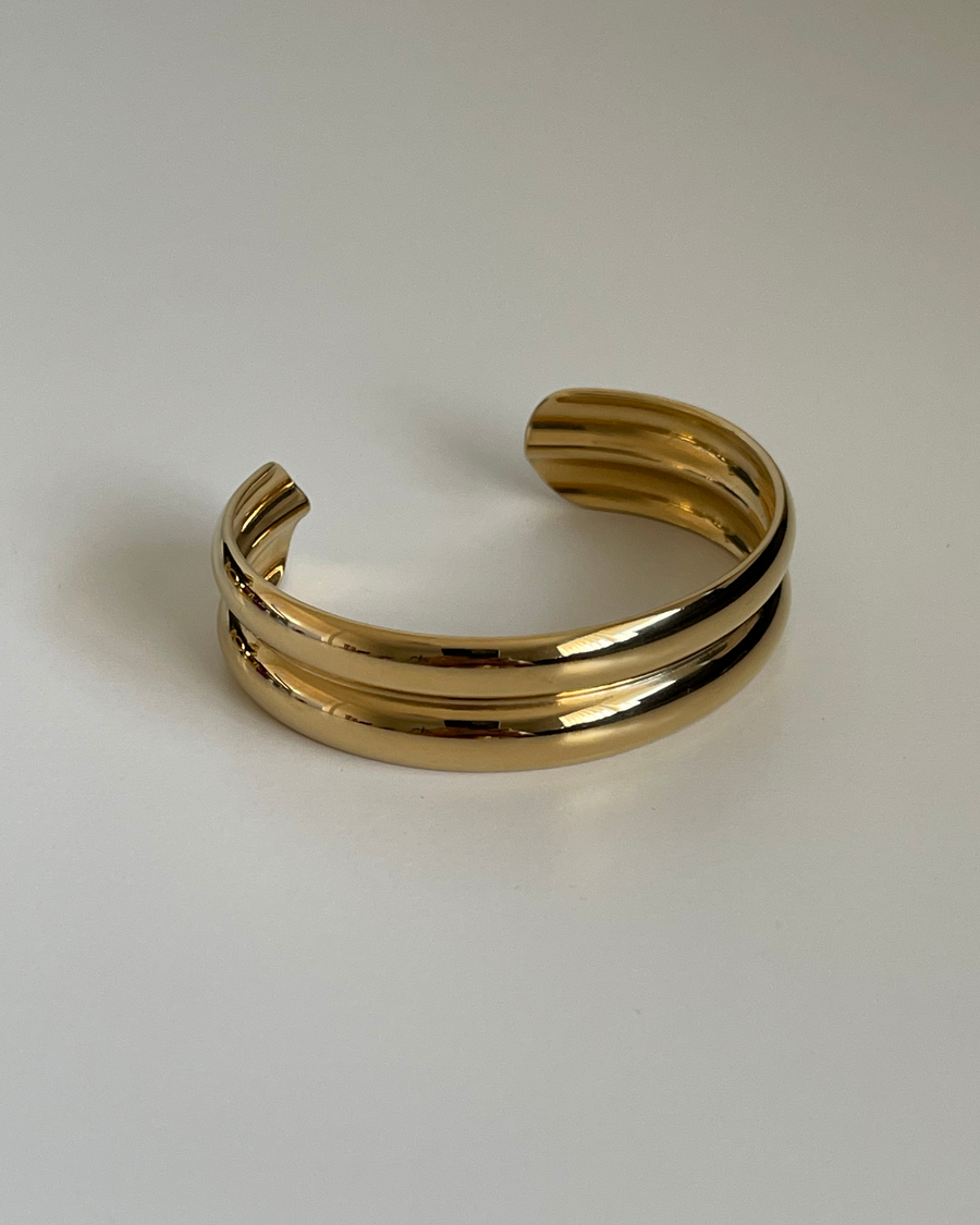 Liora Bangle | 18k Gold Plated