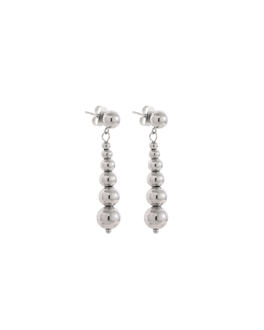 Cora Earrings | Silver