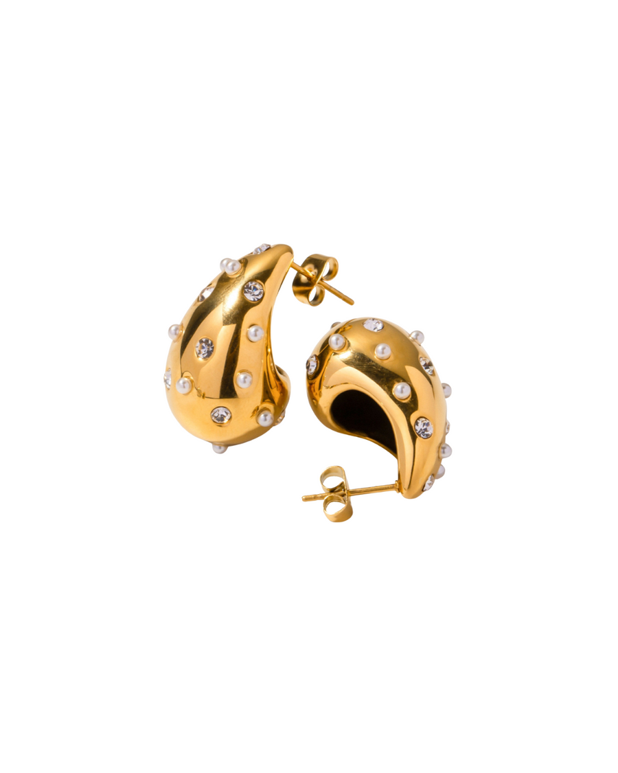 Nixie Earrings | 18k Gold Plated