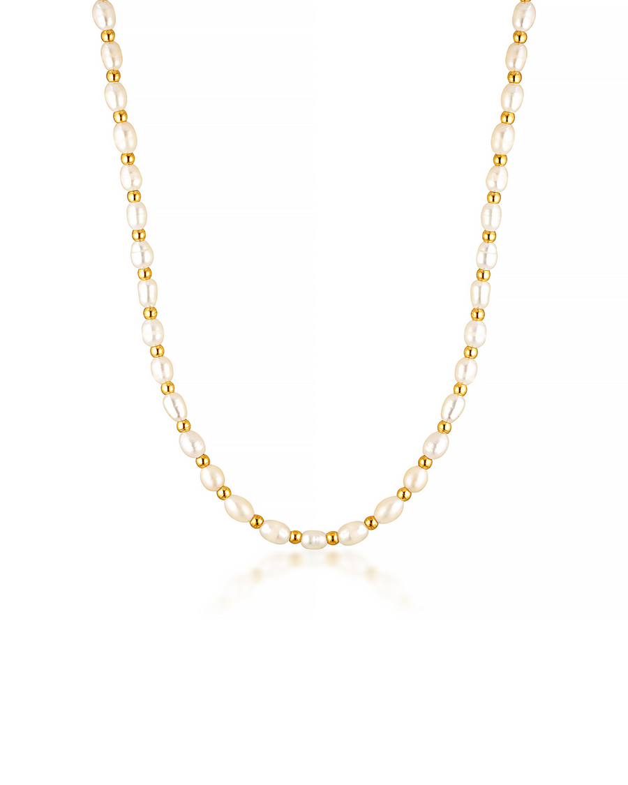Perla Necklace | 18k Gold Plated