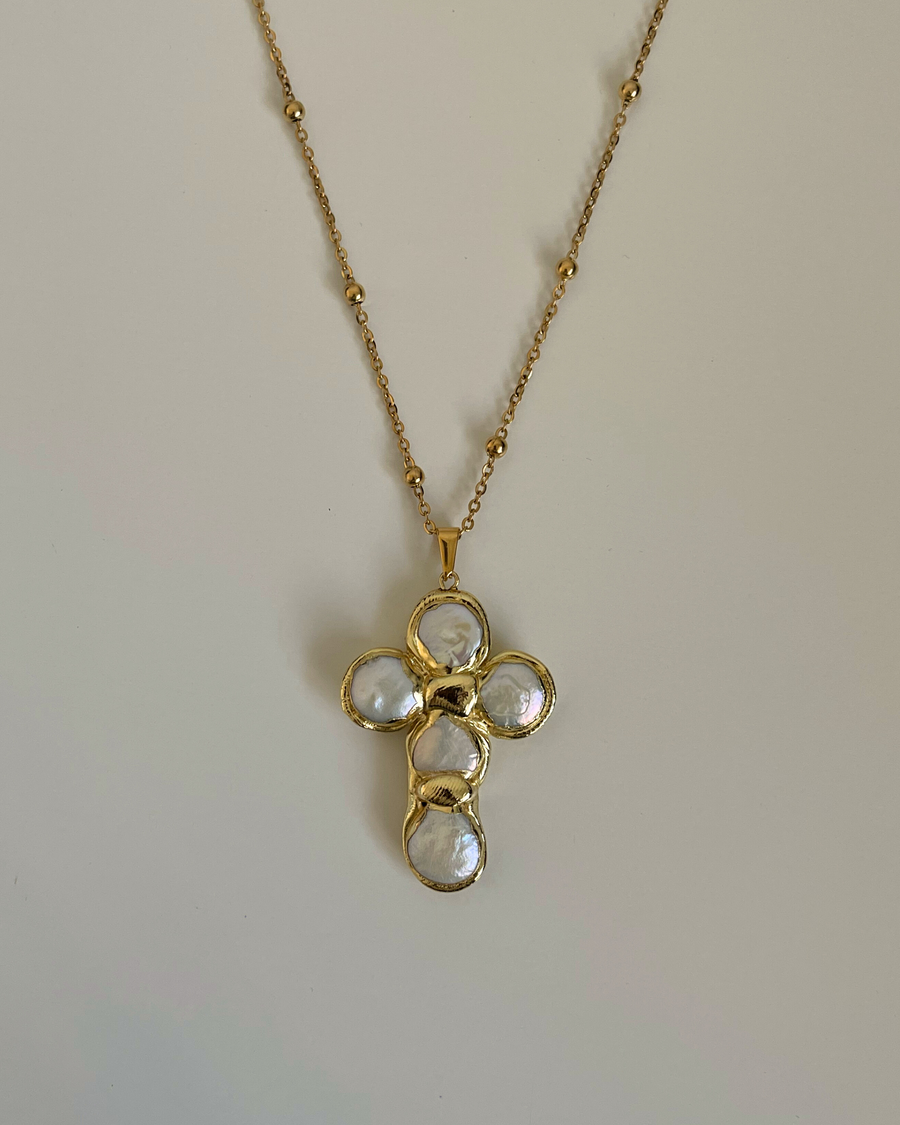 PRE-ORDER | Perlita Necklace | 18k Gold Plated