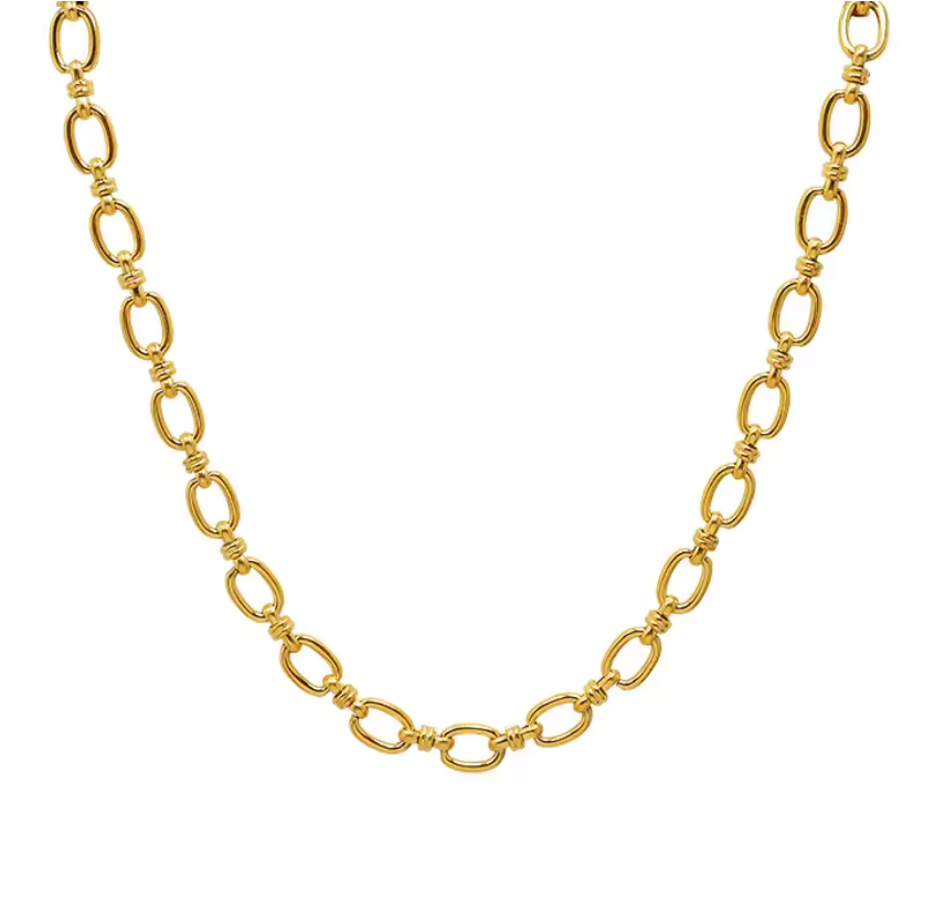 Alma Chain | 18k Gold Plated