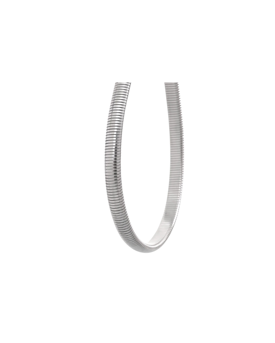 Serpent Choker Necklace | Silver