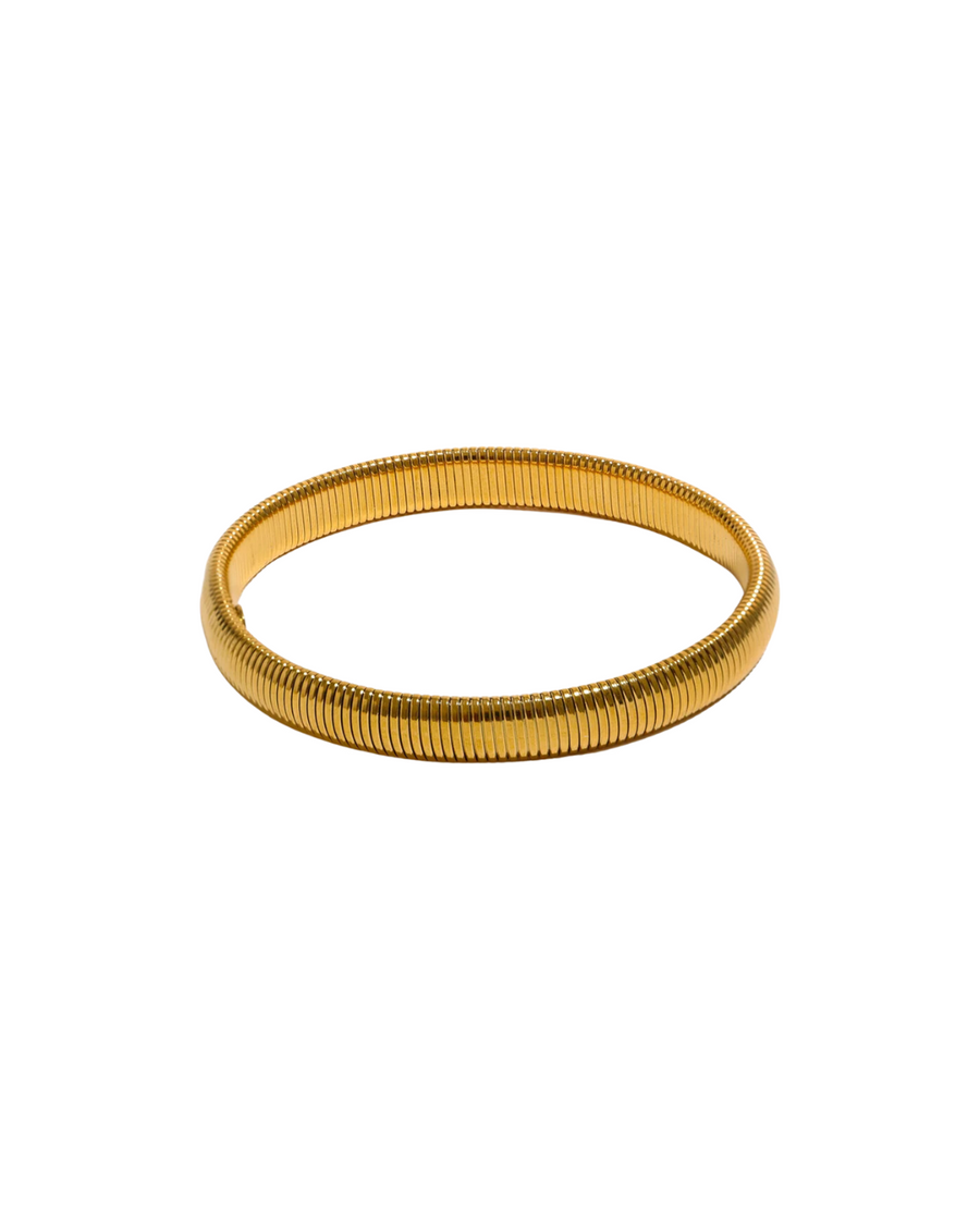 Serpent Bangle | 18k Gold Plated