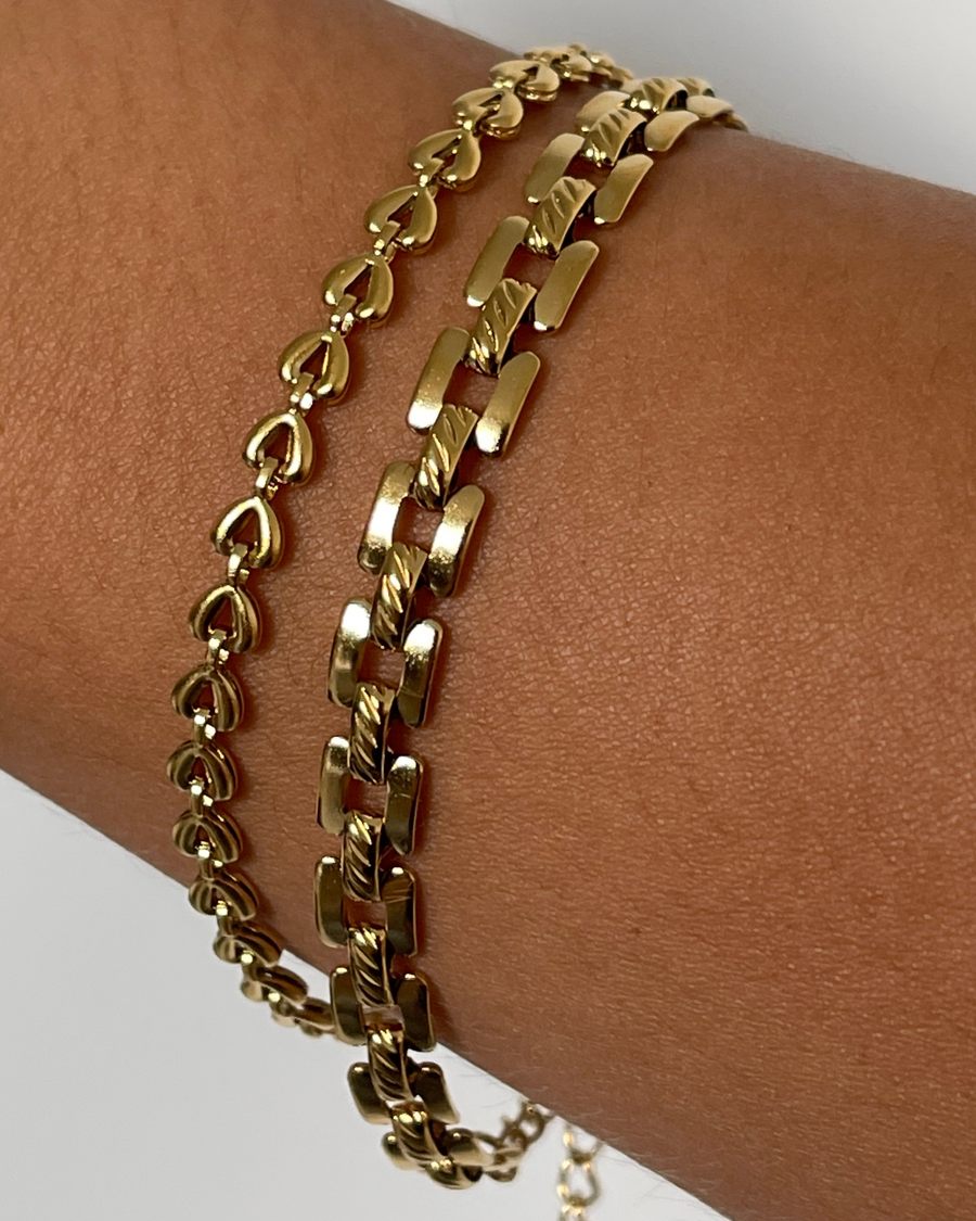 Zarina Bracelet | 18k Gold Plated