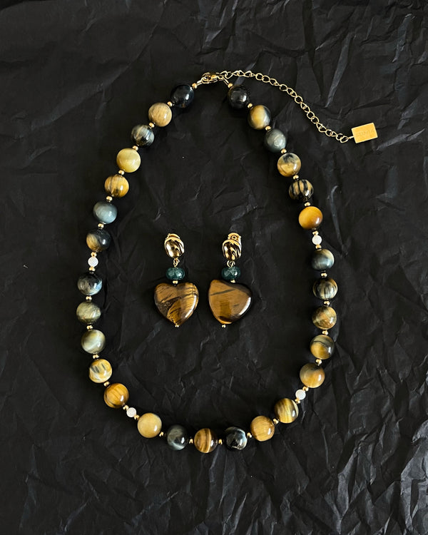 Gaia Necklace & Earrings Set