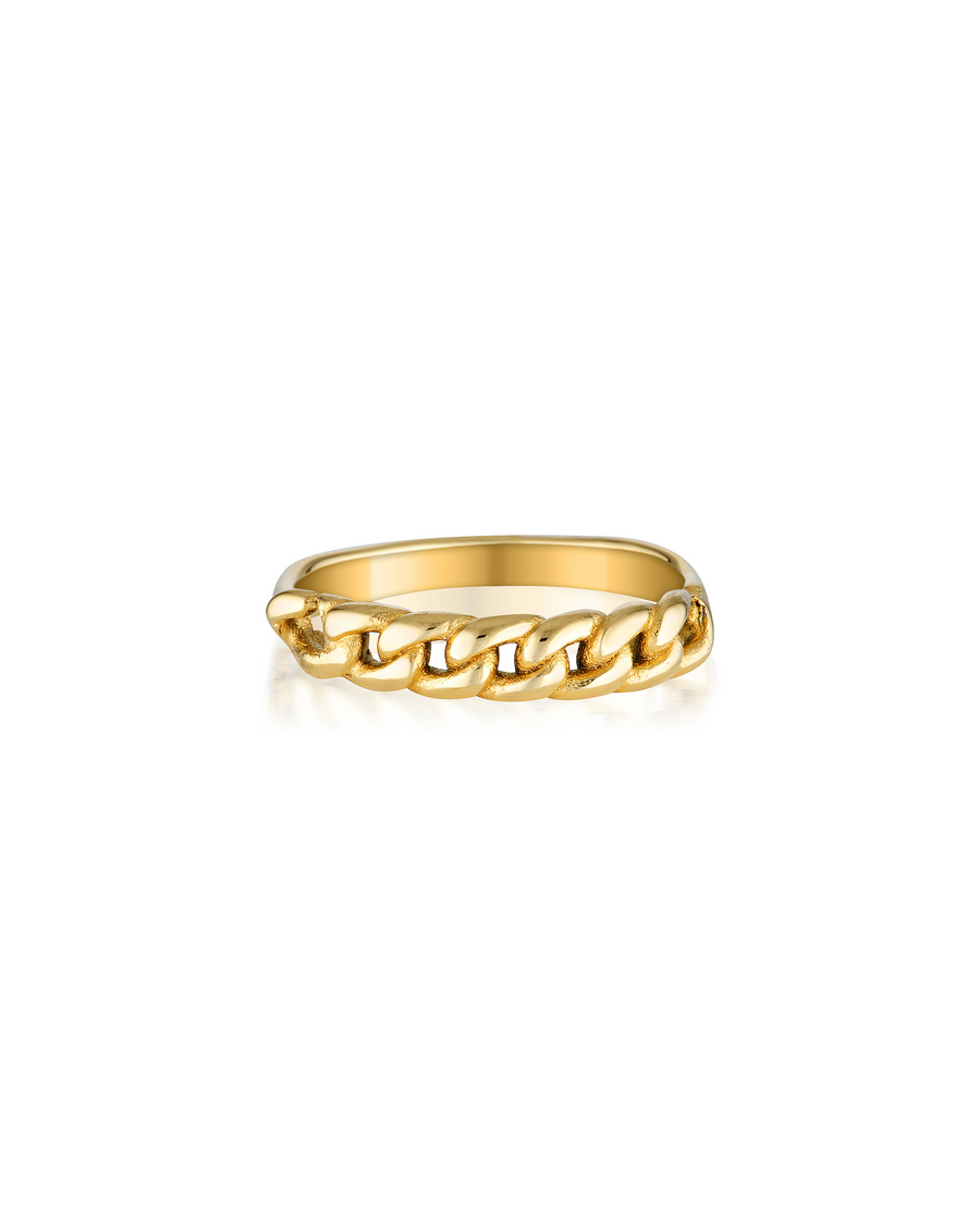 Mini Cubana Ring | 18k Gold Plated