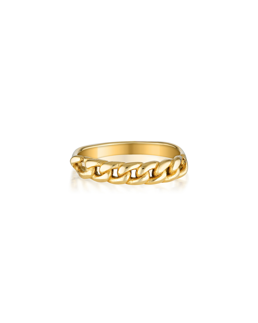 Cuban online gold ring