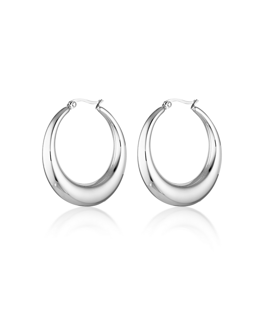 Aurelia Hoop Earrings Stainless Steel