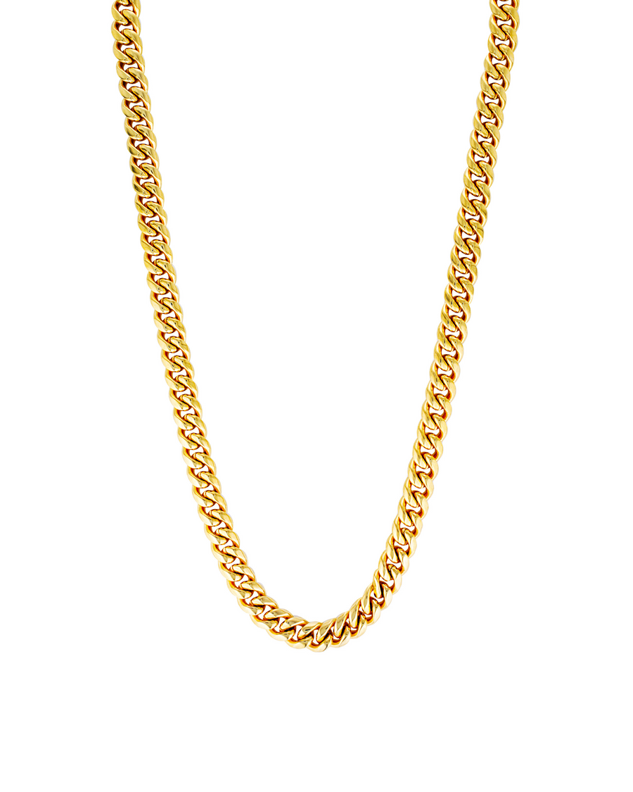 Classic Cuban Chain | 18k Gold Plated