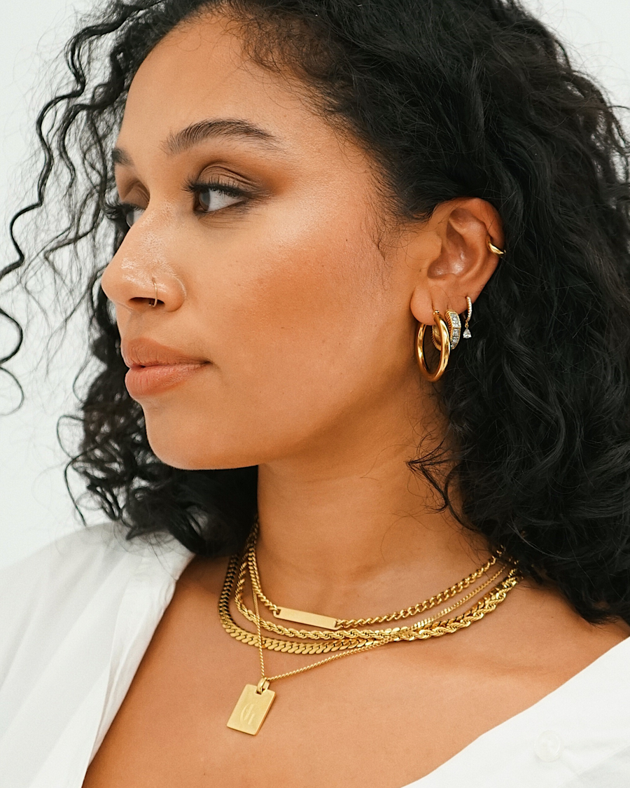 Buy Gold Toned Earrings for Women by Cult Gaia Online | Ajio.com