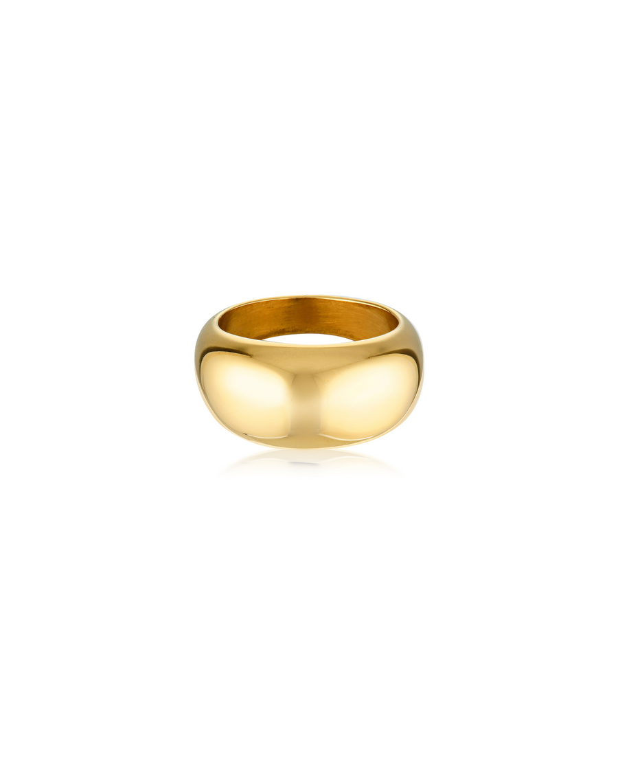 XL Dome Ring | 18k Gold Plated